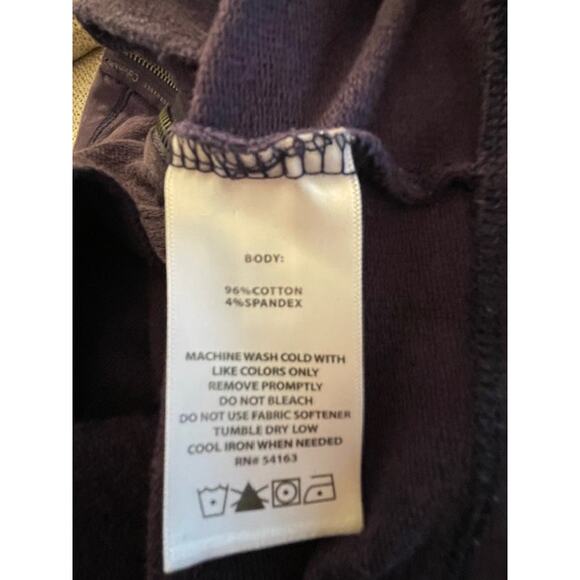 Calvin Klein Size Large Performance Quick Dry Zip Up Jacket Purple - Picture 6 of 6